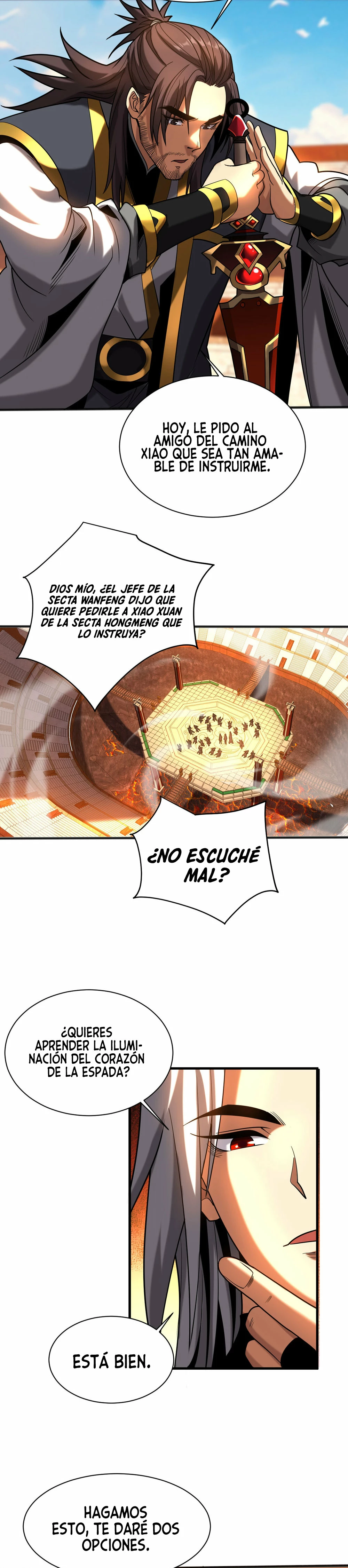 Mientras mis discípulas se matan, yo me relajo! > Capitulo 66 > Page 41